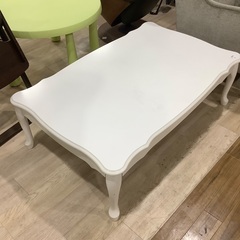 折りたたみテーブル　キズ有り　ホワイト　入荷致しました！