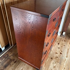 和タンス　伝統工芸　中古品　の画像
