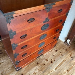 和タンス　伝統工芸　中古品　の画像