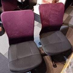 オフィスチェア　4脚セットの画像