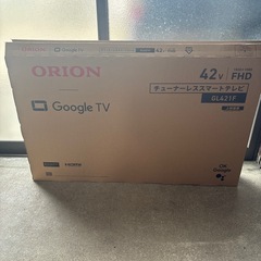 ORION 42v FHD チューナーレスTV GL421F