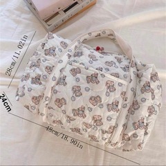 マザーズバッグ　キルティングバッグ　未使用品の画像
