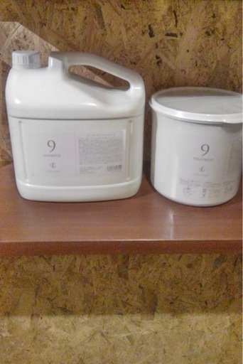 コタアイケア9業務用シャンプー5リットル、トリートメント3キログラム新品未使用品　定価46,700円