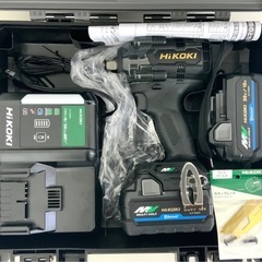 【特別限定モデル】 HiKOKI WR36DH 2XPSZ(BG) 36Vコードレスインパクトレンチ フルセット 高知市仁井田の画像