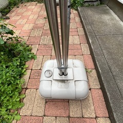 【取引中】セキスイ　ステンレス ブロー台付き物干し台の画像