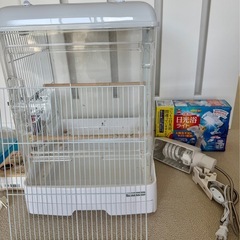 鳥かご　小鳥飼育セット