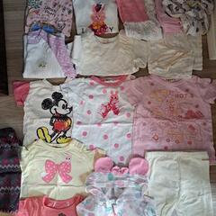 (相談中)③90cmTシャツ　HotBiscuit3枚、ﾌﾟﾁﾏｲﾝなどの画像