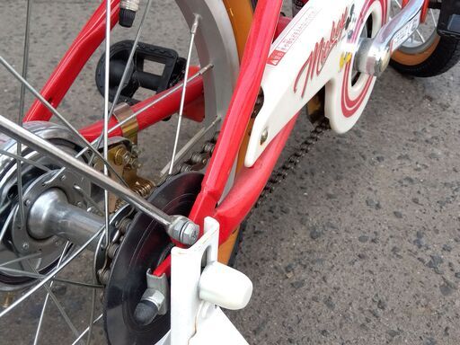ides 16インチ 補助輪付き自転車 With Friend ミッキーマウス レッド/赤 子供用 アイデス 札幌市 中央区 南12条