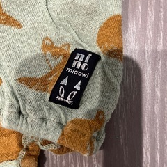 長袖　カバーオール　猫の画像