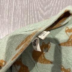 長袖　カバーオール　猫の画像