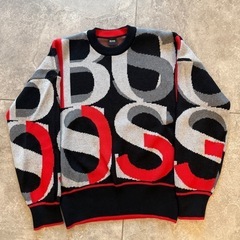 BOSS ロゴニットセーターM Hugo Boss Ponzi ...