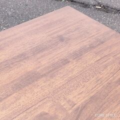 美品　天然木　スクエアテーブル　コーヒーテーブルの画像