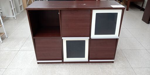 新生活応援価格！！☆ジモティ割あり☆ 収納棚3点セット ダーク