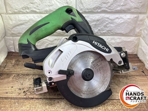 ▽【中古】日立  C14DSL2  コードレスマルノコ  125mm  14.4V  最大切込47mm　充電器×1　バッテリー×１ケース付