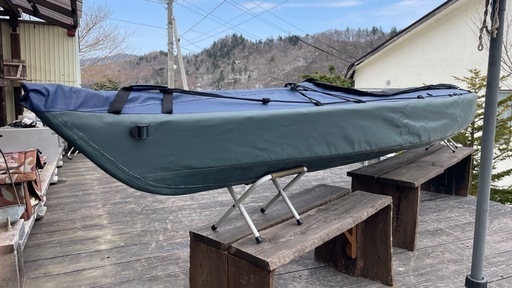 (値下げしました)フジタカヌー アルピナ2 430EX (インディゴ色)