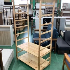 家具ならトレファク吉川店！！   無印良品　ハンガーシェルフ　2段　ナチュラルの画像