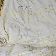 ベビー布団8点セット(写真立て付き)の画像