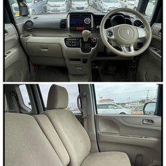 《自社ローン対応⭕️》［沖縄県］【ホンダ N-BOX G・Lパッケージ】現金販売から自社ローンまで幅広い購入方法で対応❗️審査通過率98%、ブラックOK、格安中古車販売店【オーシャンデザイン】✨片側電動スライドドア✨の画像