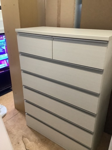 ニトリ　ハイチェスト(トラウト2 90 WW)  リサイクルショップ宮崎屋　佐土原店　25.4.11F