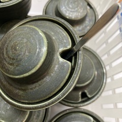 業務用薬味入れ14個サジ14本の画像