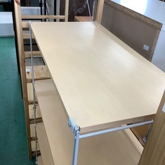 家具ならトレファク吉川店！！   無印良品　スチールユニットシェルフ　4段　ナチュラル×シルバーの画像