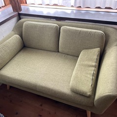 ソファー　(グリーン)中古品
