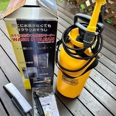 お掃除用ポンプ式水圧クリーナー【お譲り先決定】