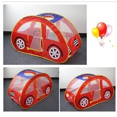 キッズテント、車、プレイテントの画像