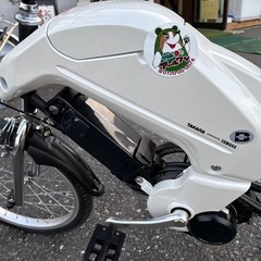 🚴【電動アシスト】ヤマハＢ-plus 18インチ 新品バッテリー付【アールワンはマンガ倉庫とタッグを組んで高価買取!!地域最大級！】の画像