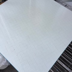 テーブル天板　レトロポップ　60センチ四方　　の画像