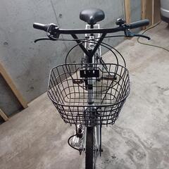 自転車中古ミニサイクルLUNETTA外装6段変速LEDライトカゴリア