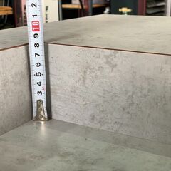 woodstyle うっどすたいる ローテーブル コンクリート調 リサイクルショップ札幌 買取本舗 西野店の画像