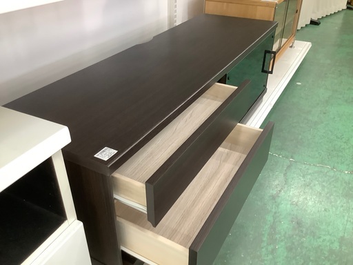 家具ならトレファク吉川店！！   ニトリ　テレビボード　引き出し付　ダークブラウン 家具ならトレファク吉川店！！ ニトリ テレビボード 引き出し付 ダーク