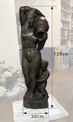 ガーデン設置用ブロンズ像