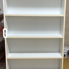 本棚　ホワイト(山善/コミックラック)