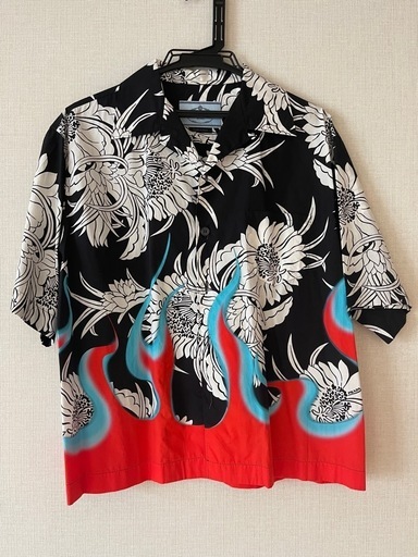 PRADA プラダ　メンズ　アロハシャツ