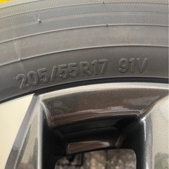90系ノア　ヴォクシー　S-Z純正17インチ ホイールセット 新車外し 
の画像