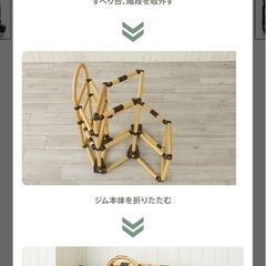 【お譲り先決まりました】ジャングルジム&滑り台の画像
