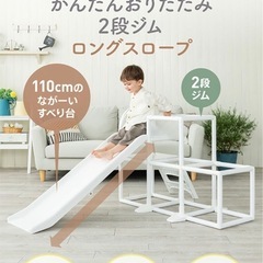 【お譲り先決まりました】ジャングルジム&滑り台の画像