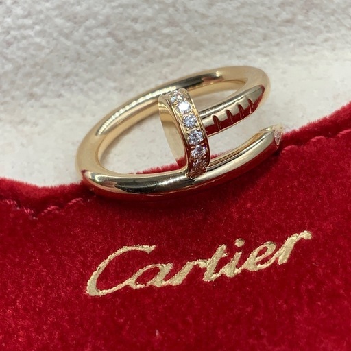 Cartier カルティエ　ジュストアンクル　ダイヤ　リング　サイズ49