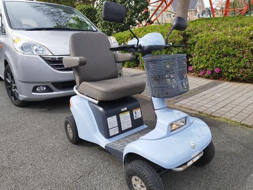 SUZUKI セニアカー 免許/ヘルメット不要/乗って帰れます (杉下