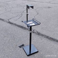 ほぼ新品　メタルラック　電話代　タッチセンサ灯り付き