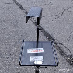 ほぼ新品　メタルラック　電話代　タッチセンサ灯り付きの画像