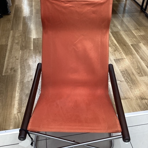 ニーチェア 藤栄 座面使用感・ヨゴレ有 オレンジ