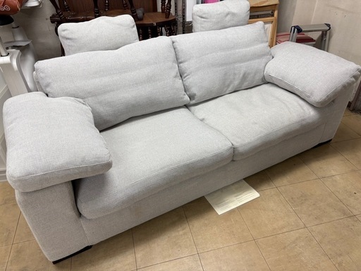 良品　ソファー  IDC 大塚家具 2人掛け DUO デュオ 2P 　家具　2.5人掛け　付属品付き 最終値下げ‼️