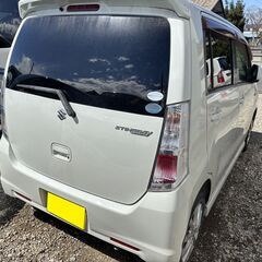 ワゴンRスティングレー　白　検無し　の画像