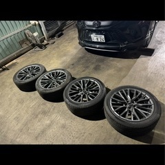 レクサスrx用純正タイヤホイール　美品の画像