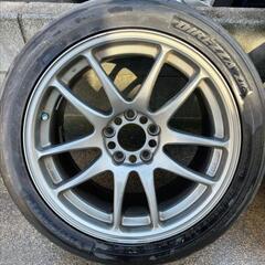 限定値下❗️work cr kai 17インチタイヤ2本　RX-7