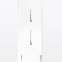 無印、アクリル　ネックレスピアススタンドの画像