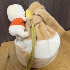 くまのプーさん ほっこりハニー ふわふわハニーポットバッグの画像